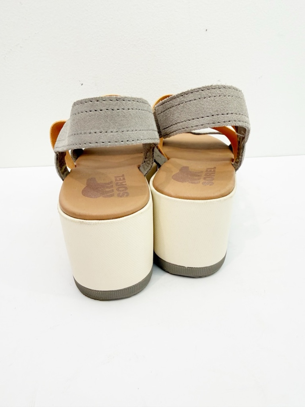 Sorel Womens Cameron Flatform Wedge Sandals Size 8 - Picture 6 of 8